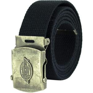 imageDickies mens Cotton Web Belt With Military Logo BuckleDark Navy