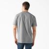 imageDickies Mens Big amp Tall Heavyweight Crew Neck Short Sleeve Tee BigTallAsh Gray
