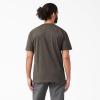 imageDickies Mens Big amp Tall Heavyweight Crew Neck Short Sleeve Tee BigTallBlack Olive