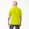 imageDickies Mens Big amp Tall Heavyweight Crew Neck Short Sleeve Tee BigTallBright Yellow