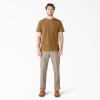 imageDickies Mens Big amp Tall Heavyweight Crew Neck Short Sleeve Tee BigTallBrown Duck