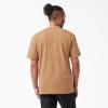 imageDickies Mens Big amp Tall Heavyweight Crew Neck Short Sleeve Tee BigTallBrown Duck Heather