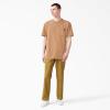 imageDickies Mens Big amp Tall Heavyweight Crew Neck Short Sleeve Tee BigTallBrown Duck Heather
