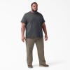 imageDickies Mens Big amp Tall Heavyweight Crew Neck Short Sleeve Tee BigTallCharcoal