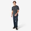 imageDickies Mens Big amp Tall Heavyweight Crew Neck Short Sleeve Tee BigTallCharcoal