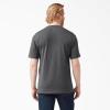 imageDickies Mens Big amp Tall Heavyweight Crew Neck Short Sleeve Tee BigTallCharcoal Gray Heather
