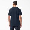 imageDickies Mens Big amp Tall Heavyweight Crew Neck Short Sleeve Tee BigTallDark Navy