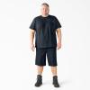imageDickies Mens Big amp Tall Heavyweight Crew Neck Short Sleeve Tee BigTallDark Navy