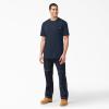 imageDickies Mens Big amp Tall Heavyweight Crew Neck Short Sleeve Tee BigTallDark Navy