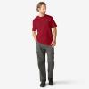 imageDickies Mens Big amp Tall Heavyweight Crew Neck Short Sleeve Tee BigTallEnglish Red