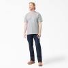 imageDickies Mens Big amp Tall Heavyweight Crew Neck Short Sleeve Tee BigTallHeather Gray