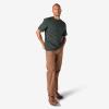 imageDickies Mens Big amp Tall Heavyweight Crew Neck Short Sleeve Tee BigTallHunter Green