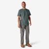 imageDickies Mens Big amp Tall Heavyweight Crew Neck Short Sleeve Tee BigTallLincoln Green