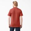 imageDickies Mens Big amp Tall Heavyweight Crew Neck Short Sleeve Tee BigTallRustic Red Heather