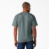 imageDickies Mens Big amp Tall Heavyweight Crew Neck Short Sleeve Tee BigTallSmoke Blue