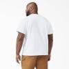 imageDickies Mens Big amp Tall Heavyweight Crew Neck Short Sleeve Tee BigTallWhite