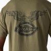 imageDickies Mens Short Sleeve Graphic TeeMilitary Green  United