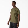 imageDickies Mens Short Sleeve Graphic TeeMilitary Green  United