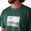 imageDickies Mens Short Sleeve Graphic TeePine Green  Sevier