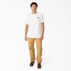imageDickies Mens Short Sleeve Graphic TeeSnow White  Retro Motor