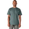 imageDickies Mens Big amp Tall Heavyweight Crew Neck Short Sleeve Tee BigTallLincoln Green