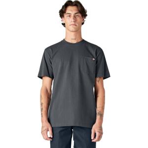 imageDickies Mens Big amp Tall Heavyweight Crew Neck Short Sleeve Tee BigTallCharcoal