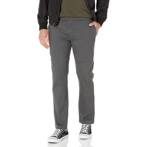 imageDickies mens Flex Active Waist Washed Chino Pant  Regular Taper FitRinsed Charcoal