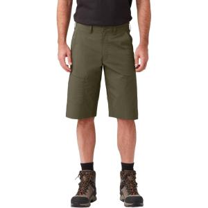 imageDickies Mens Tempiq 13 Inch Performance Hybrid Utility ShortsMilitary Green