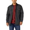 imageDickies mens Flannel Lined Duck Shirt JacketBlack
