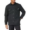imageDickies mens Flannel Lined Duck Shirt JacketBlack