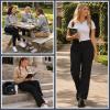 imageDickies Womens Curvy Straight Leg Stretch Twill PantBlack