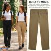 imageDickies Womens Curvy Straight Leg Stretch Twill PantDesert Sand