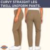 imageDickies Womens Curvy Straight Leg Stretch Twill PantRinsed Desert Sand