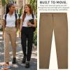 imageDickies Womens Curvy Straight Leg Stretch Twill PantRinsed Desert Sand