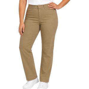 imageDickies Womens Curvy Straight Leg Stretch Twill PantDesert Sand