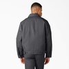 image:imageDickies Mens Insulated Eisenhower FrontZip JacketCharcoal Gray Ch