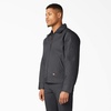 image:imageDickies Mens Insulated Eisenhower FrontZip JacketCharcoal Gray Ch