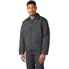 image:imageDickies Mens Insulated Eisenhower FrontZip JacketCharcoal Gray Ch