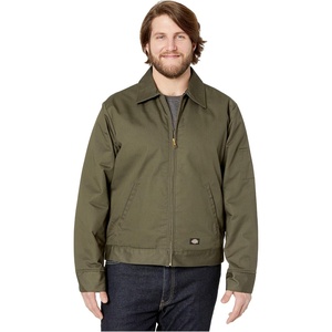 image:imageDickies Mens Insulated Eisenhower FrontZip JacketGreen Moss