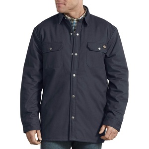image:imageDickies mens Plaid Lined Shirt JacketDark Navy