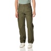 image:imageDickies Mens Relaxed Fit Heavyweight Duck Carpenter PantsRinsed Moss Green