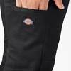 image:imageDickies Mens Skinny Straight Double Knee Work PantsBlack V1