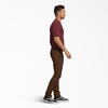 image:imageDickies Mens Skinny Straight Double Knee Work PantsTimber Brown V1