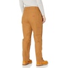 image:imageDickies Womens Womens Plus Double Front Duck Carpenter PantsRinsed Brown Duck
