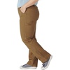 image:imageDickies Womens Womens Plus Double Front Duck Carpenter PantsRinsed Brown Duck