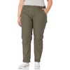image:imageDickies Womens Womens Plus Double Front Duck Carpenter PantsRinsed Moss Green