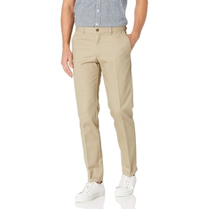 image:imageDickies Mens Flat Front Khaki Work Pant  Slim Taper FitDesert Sand