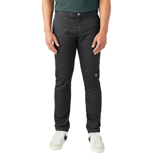 image:imageDickies Mens Skinny Straight Double Knee Work PantsBlack