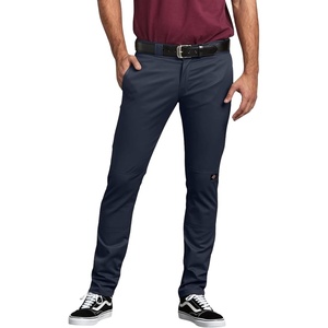 image:imageDickies Mens Skinny Straight Double Knee Work PantsDark Navy