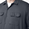 image:imageDickies Mens Flex Relaxed Fit Long Sleeve Work ShirtCharcoal